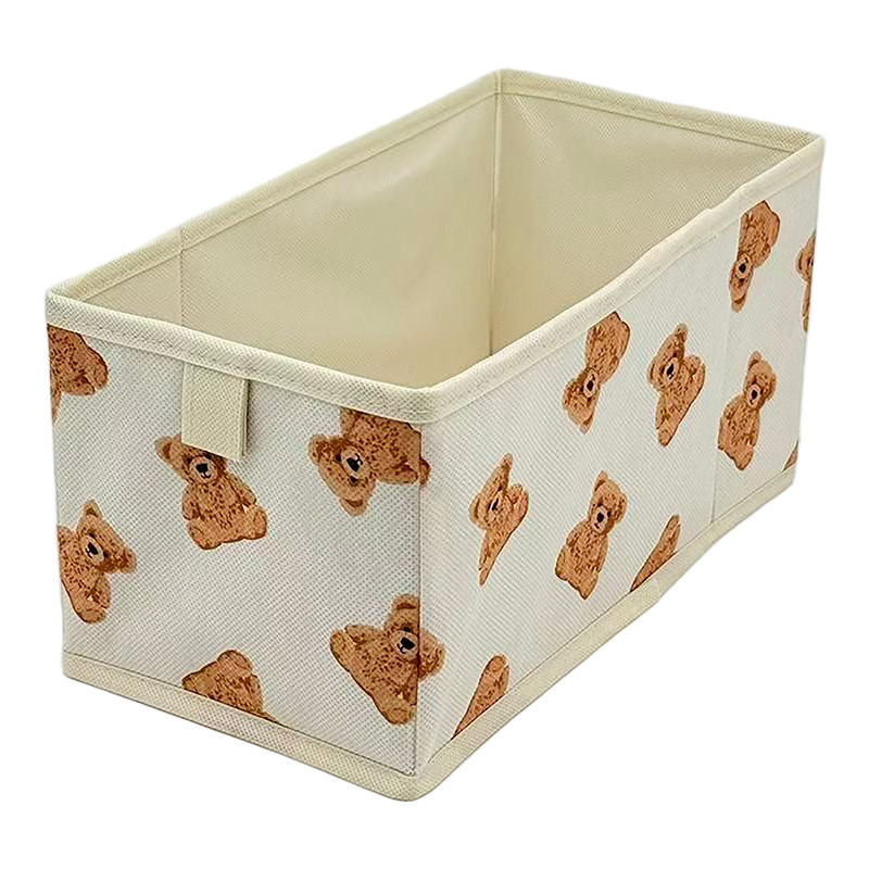 Paniere pliable ourson 15x15x15