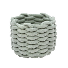 Paniere de rangement corde verte