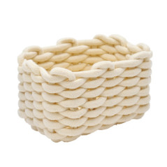 Paniere de rangement rectangle