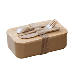 Lunch box avec couverts