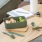 Lunch box avec couverts