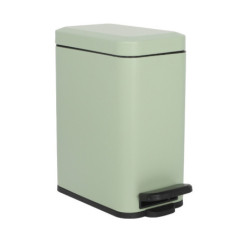 Petite poubelle sdb 5l verte