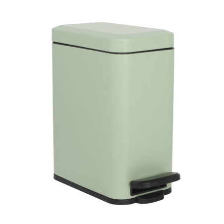 Petite poubelle sdb 5l verte