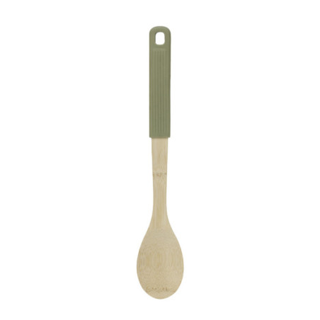 Cuillere bambou manche couleur