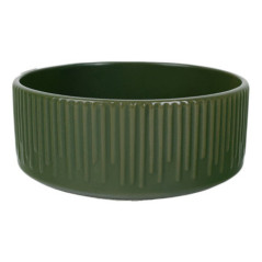Bol vert bord strie 14cm
