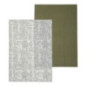 Lot de 2 torchons motif arche