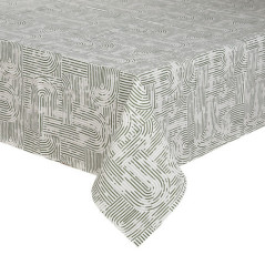 Nappe motif arche vert 140x240cm