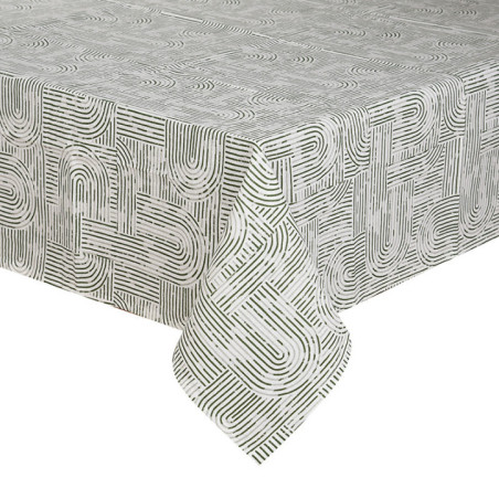 Nappe motif arche vert 140x240cm