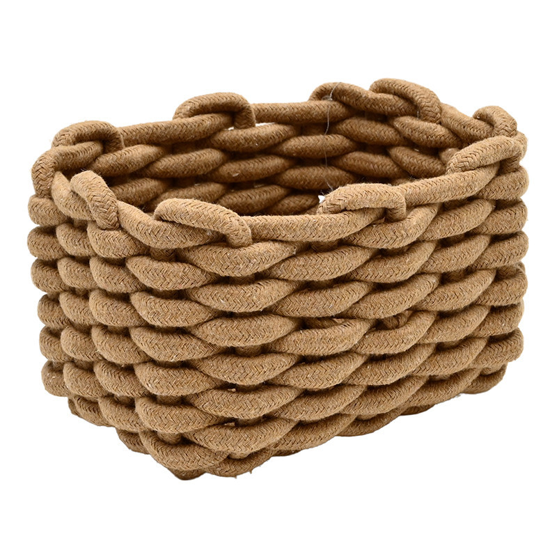 Paniere de rangement marron