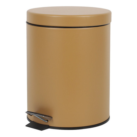 Petite poubelle ronde 5l marron
