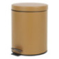 Petite poubelle ronde 5l marron