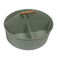 Rangement metal 4 compartiment