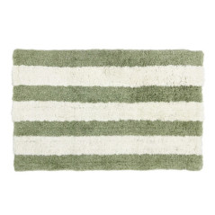 Tapis a rayures 45x70cm vert