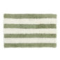 Tapis a rayures 45x70cm vert