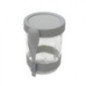 Pot a yahourt verre+cuillere