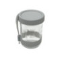 Pot a yahourt verre+cuillere
