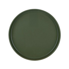 Assiette dessert verte bord
