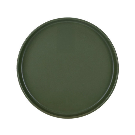 Assiette dessert verte bord