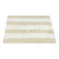 Tapis a rayures 45x70cm beige