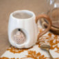Mug citrouille herisson incruste