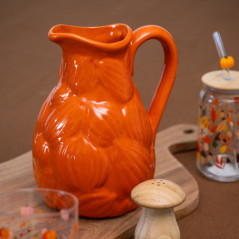 Pichet motif pumkin en relief 1l