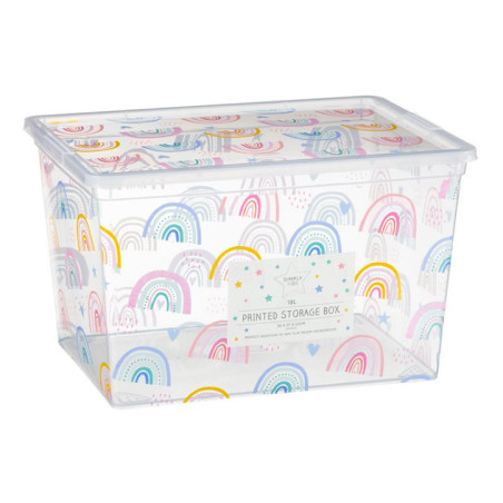Boite de rangement 18l plastique