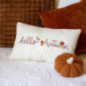 Coussin bouclette hello autumn