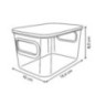 Boite bois 0,8l vert lycia