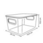 Boite bois 2.2l acajou lycia