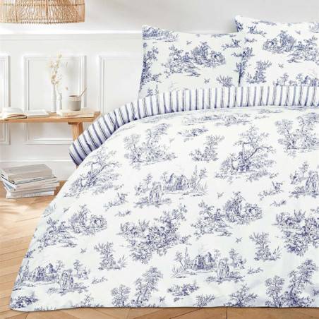 Parure 260x240 + 2 taies  toile