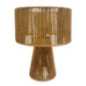 Lampe papier tresse