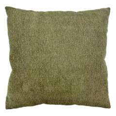Coussin effet chenille 45x45cm k