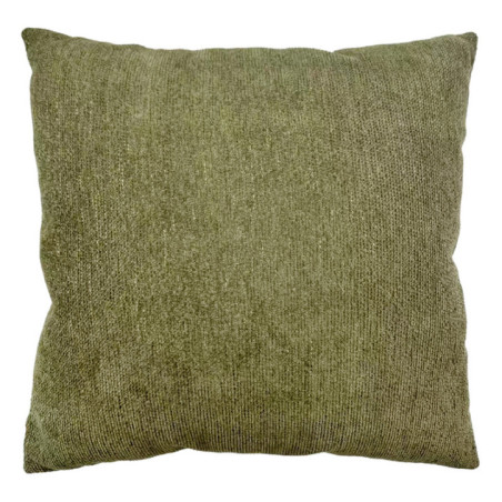 Coussin effet chenille 45x45cm k