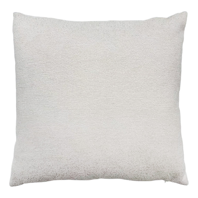Coussin effet chenille 45x45cm c