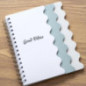 Notebook a5 vague x90 feuilles
