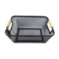 Paniere rangement metal poignees