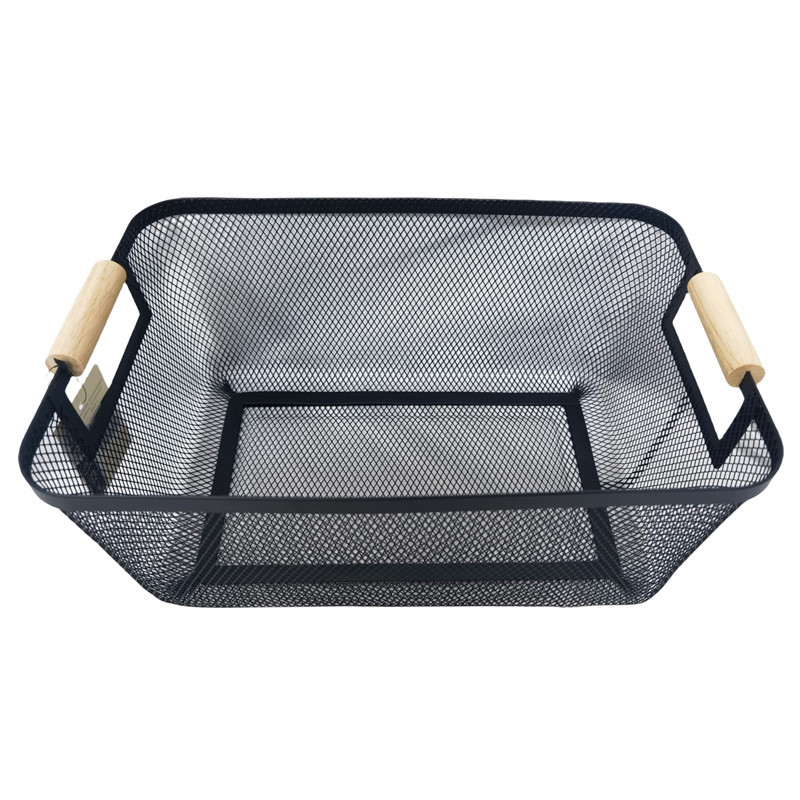 Paniere rangement metal poignees