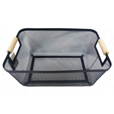 Paniere rangement metal poignees