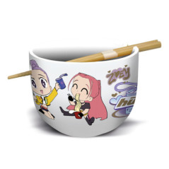 Bol a ramen kpop avec baguettes