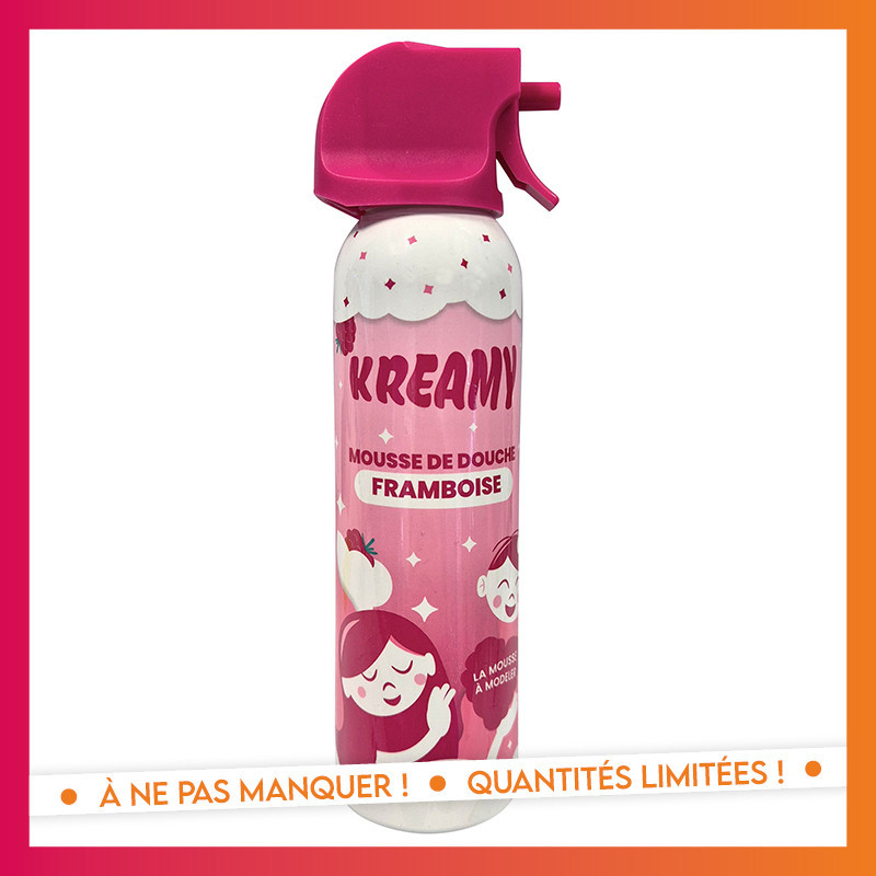 Mousse de douche 150ml framboise