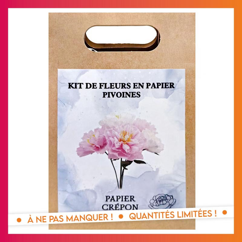 Deco fleur en papier diy
