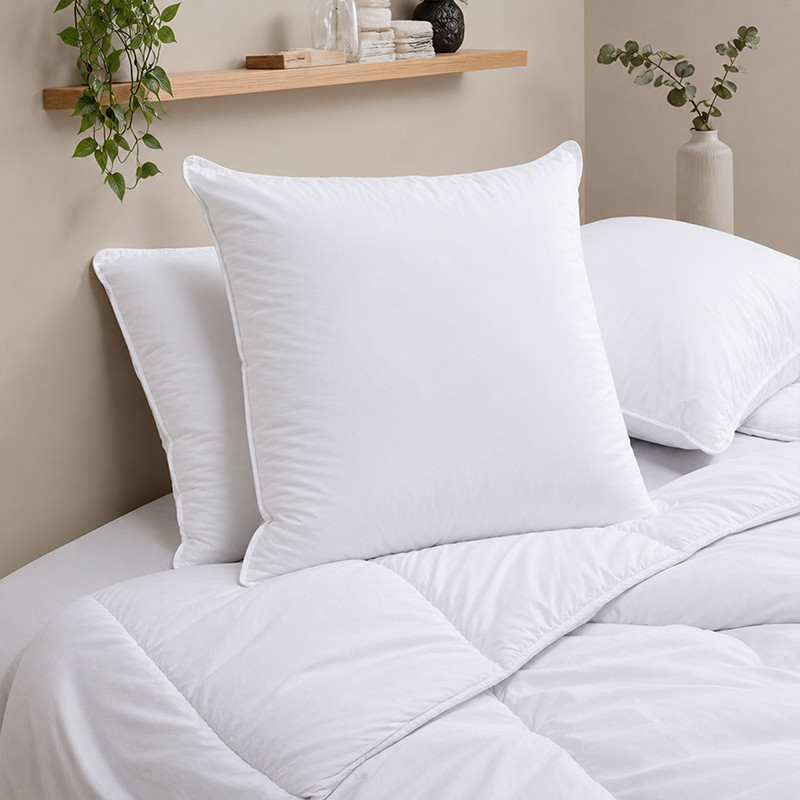 Oreiller sensation duvet 60x60cm