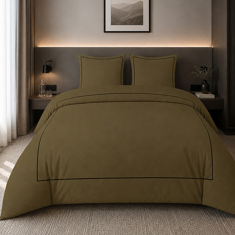 Parure satin de coton 260x240cm