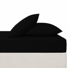 Drap housse satin 140x190cm