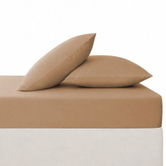 Drap housse satin 140x190cm