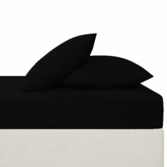 Drap housse satin 180x200cm