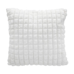 Coussin waffle 45x45cm creme