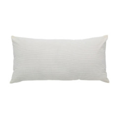 Coussin cotele creme 40x80cm