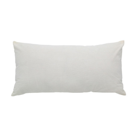 Coussin cotele creme 40x80cm