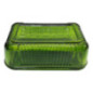 Beurrier verre coloris vert fume